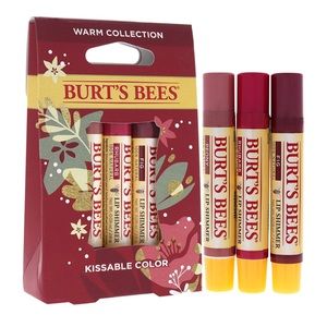 Burt’s Bees Warm Collection Kissable Color Fig, Rhubarb, Peo…